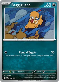 Baggiguane, SVP Black Star Promos Nº 186 Holo