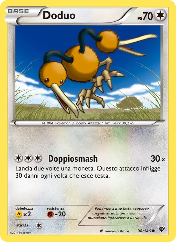 Doduo, XY No. 98