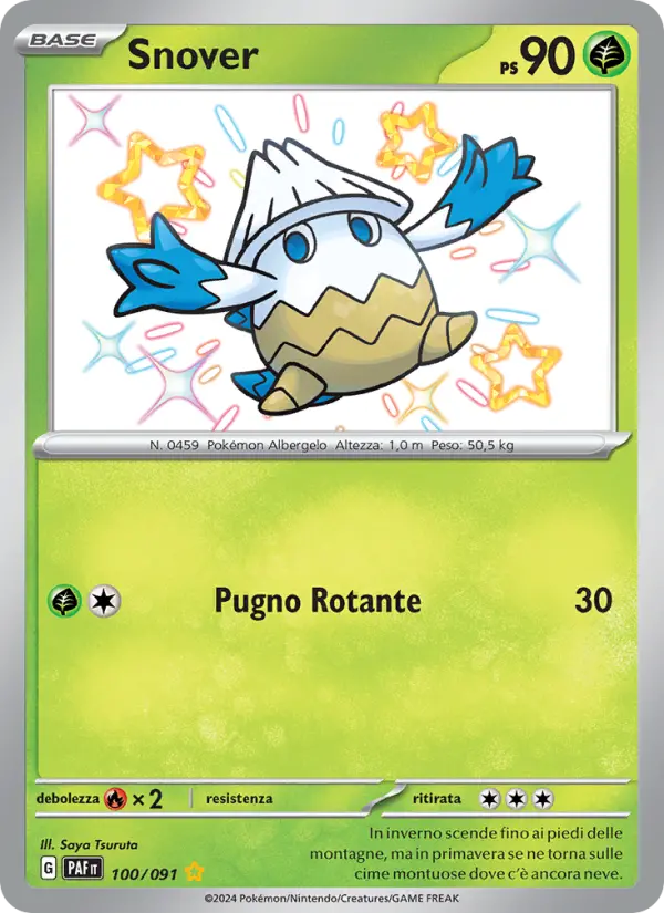 Snover, Destino di Paldea Nº 100