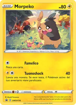 Morpeko, SPSC Promo No. SWSH116 Holo