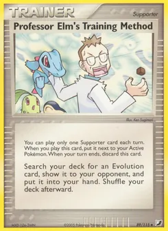 Professor Elm's Training Method, Unseen Forces No. 89 Normal