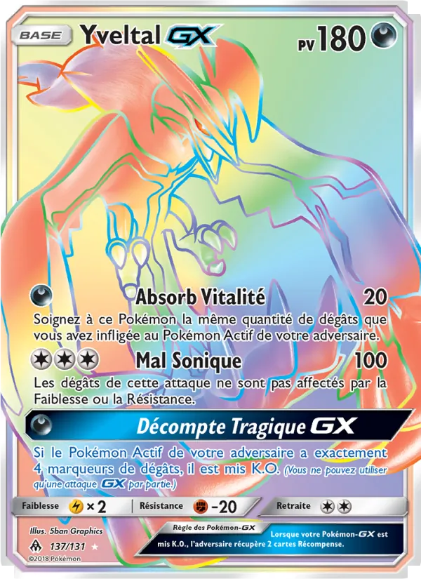 Yveltal GX, Lumière Interdite Nº 137
