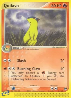 Quilava, Sandstorm Nº 51 Normal