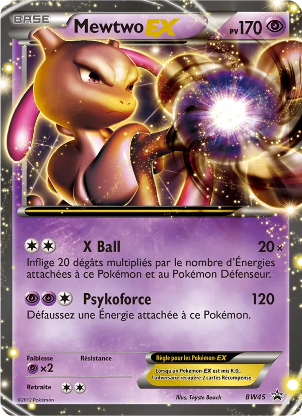 Mewtwo ex, Promo BW No. BW45