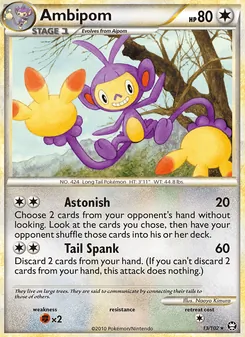 Ambipom, Triumphant Nº 13 Normal