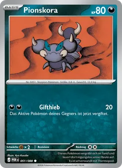 Pionskora, Optimale Ordnung Nº 051 Normal
