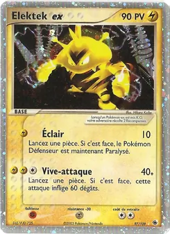 Elektek ex, EX Rubis & Saphir No. 97 Holo
