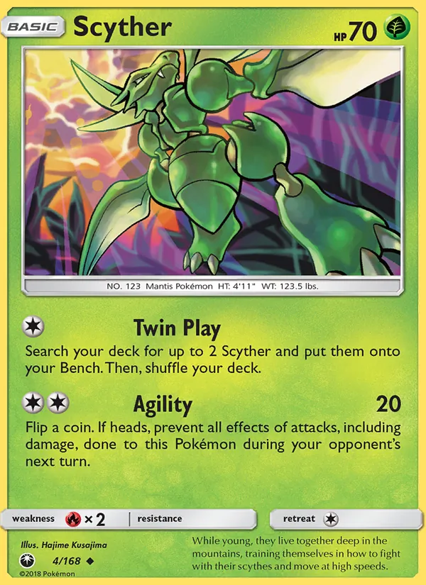 Scyther, Celestial Storm No. 4