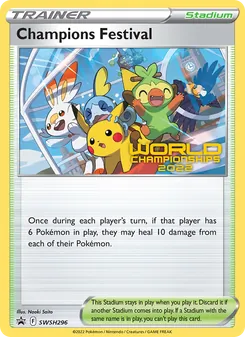 Champions Festival, SWSH Black Star Promos Nº SWSH296 Normal