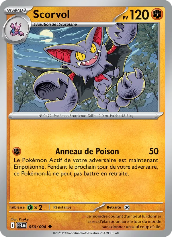 Scorvol, Flammes Fantasmagoriques Nº 050