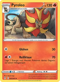 Pyroleo, Drachenwandel Nº 23 Normal