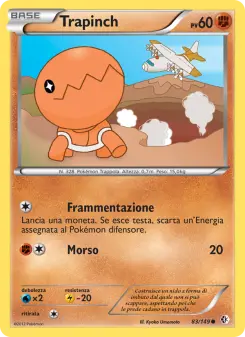 Trapinch, Confini Varcati No. 83 Normal