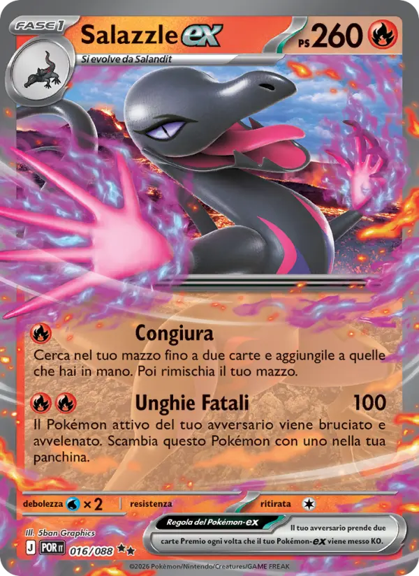 Salazzle-ex, Equilibrio Perfetto Nº 016
