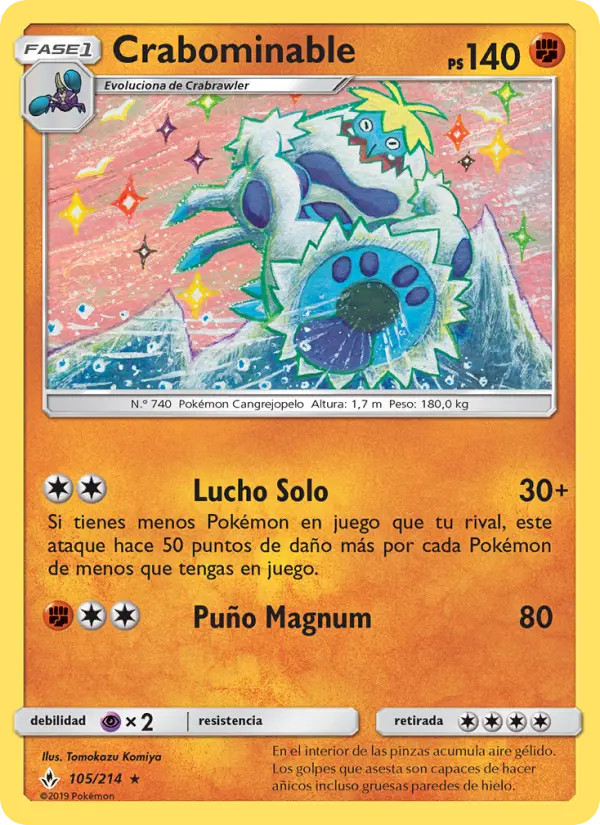 Crabominable, Vínculos Indestructibles No. 105