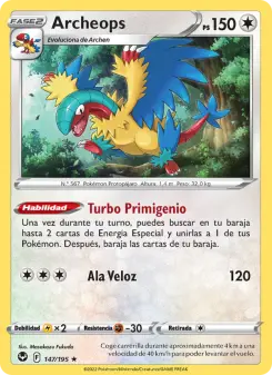 Archeops, Tempestad Plateada No. 147 Holo