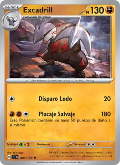 Excadrill, Fuerzas Temporales Nº 086 Normal