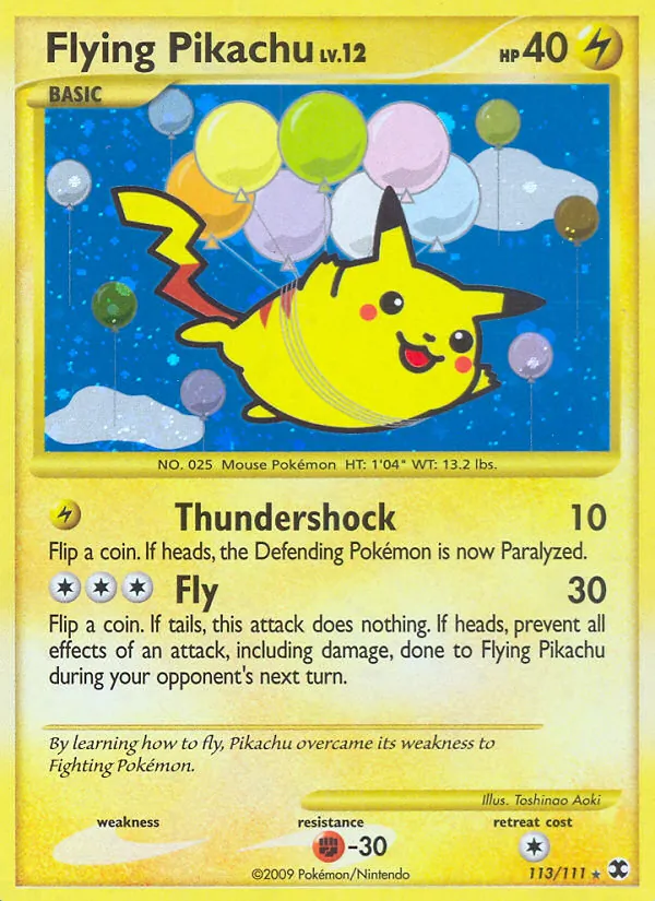 Flying Pikachu, Rising Rivals Nº 113