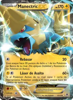 Manectric EX, Fuerzas Fantasmales No. 23 Normal