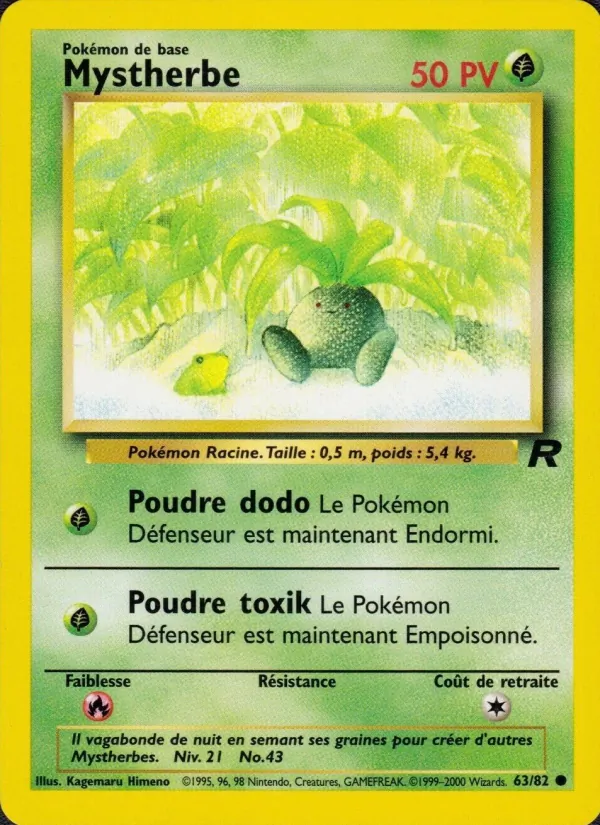 Mystherbe, Team Rocket No. 63