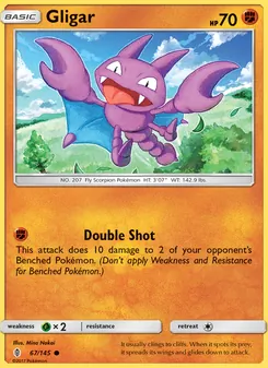 Gligar, Guardians Rising No. 67 Normal