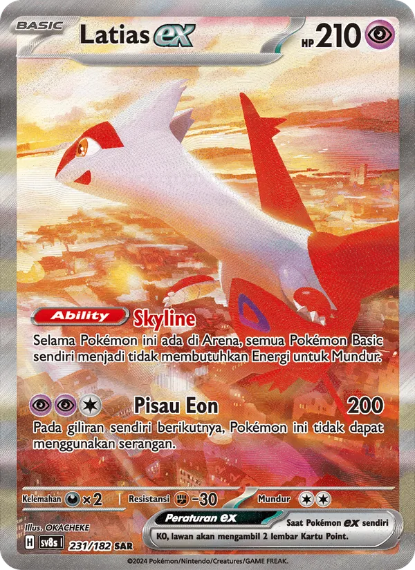 Latias ex, Kilat Rasi No. 231