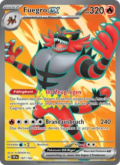Fuegro-ex, Gewalten der Zeit No. 187 Holo
