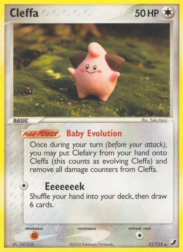 Cleffa, Unseen Forces No. 21