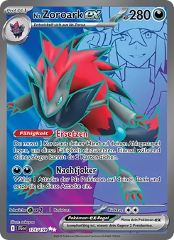 Ns Zoroark-ex, Reisegefährten No. 175 Holo