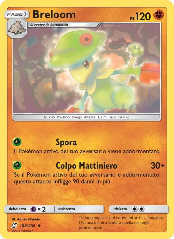 Breloom, Sintonia Mentale No. 108