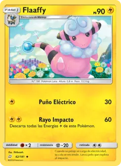Flaaffy, Union de Aliados Nº 42 Normal