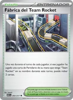 Fábrica del Team Rocket, Héroes Ascendentes Nº 203 Normal