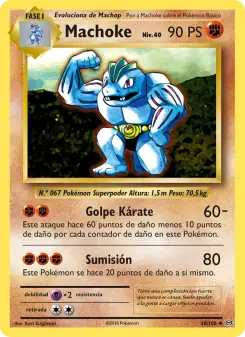 Machoke, Evoluciones No. 58 Normal