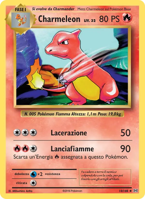 Charmeleon, Evoluzioni No. 10