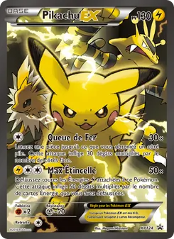 Pikachu EX, Promo XY No. XY124 Normal
