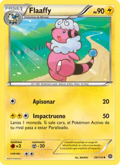 Flaaffy, Asedio de Vapor Nº 39 Normal