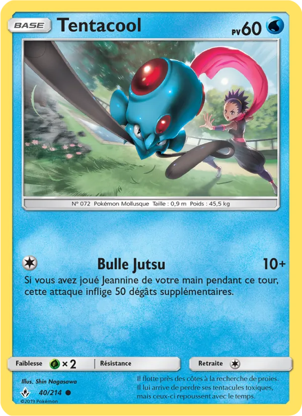 Tentacool, Alliance Infaillible Nº 40