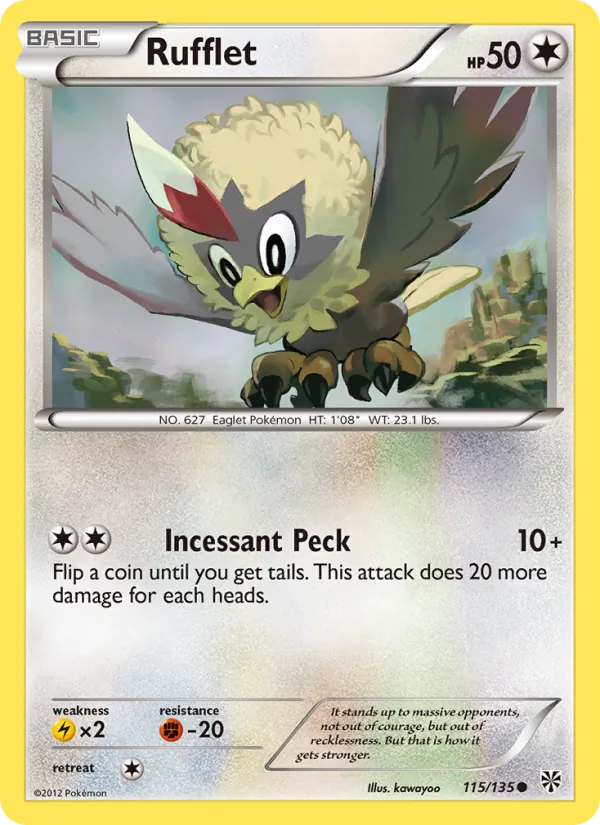 Rufflet, Plasma Storm No. 115