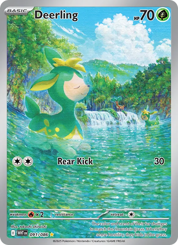 Deerling, White Flare No. 091