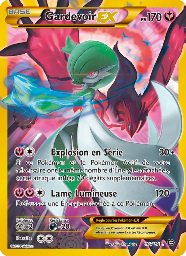 Gardevoir EX, Offensive Vapeur No. 116