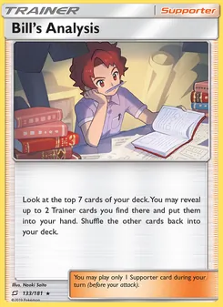 Bill’s Analysis, Team Up No. 133 Normal