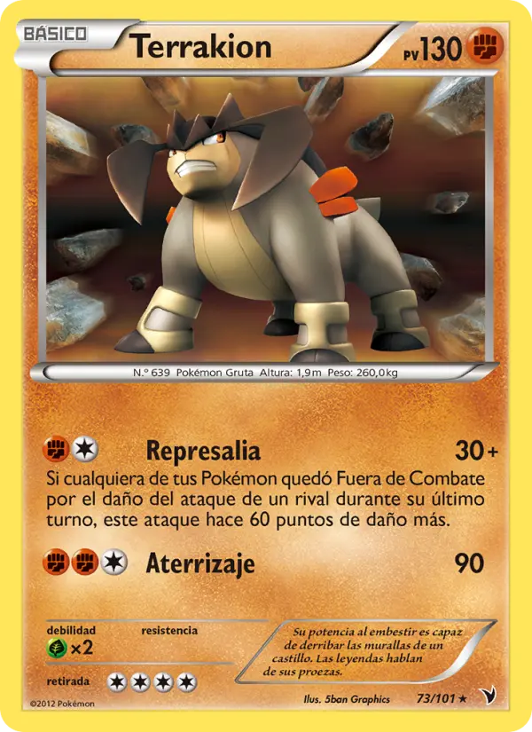 Terrakion, Nobles Victorias No. 73