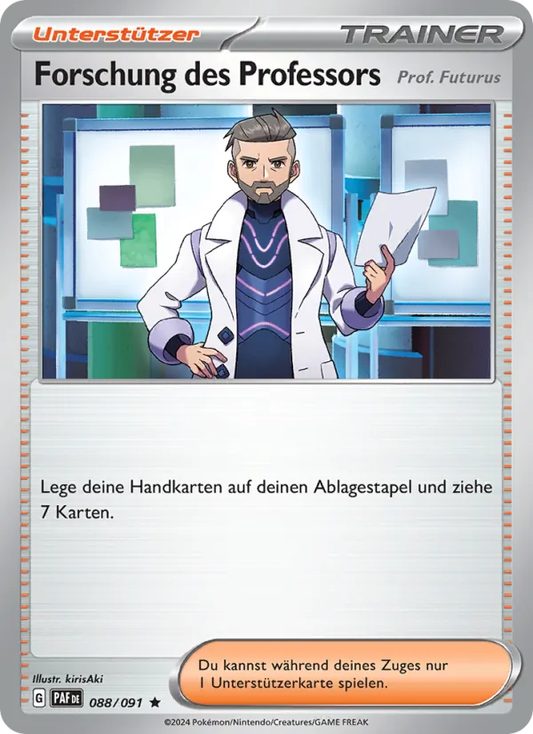 Forschung des Professors, Paldeas Schicksale No. 088
