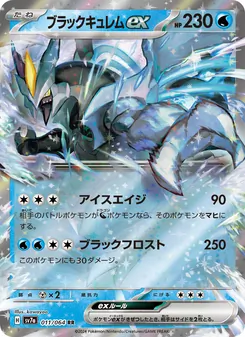 ブラックキュレムex, 楽園ドラゴーナ No. 011 Normal