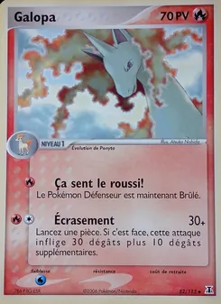 Galopa, EX Espèces Delta No. 52 Normal