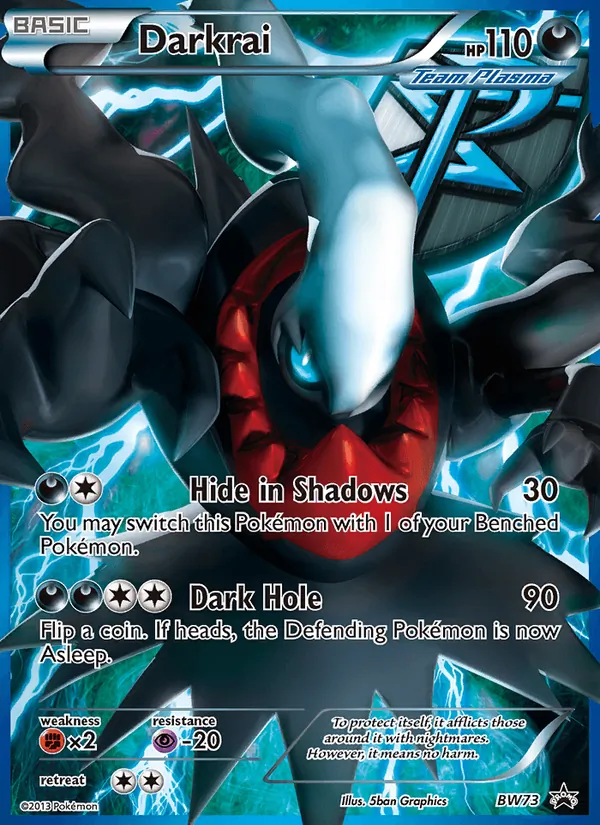 Darkrai, BW Black Star Promos Nº BW73