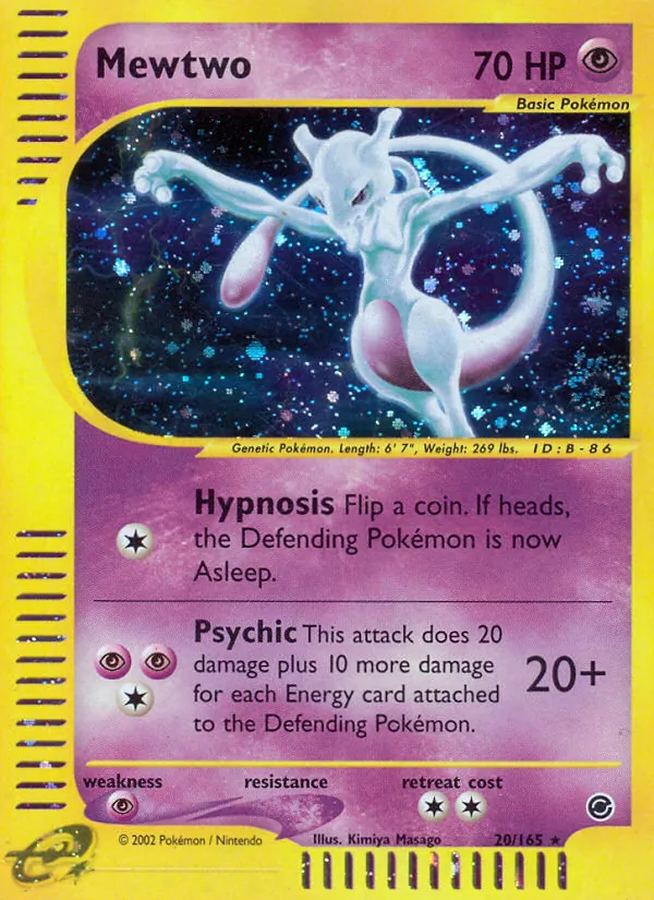 Mewtwo, Expedition Base Set No. 20
