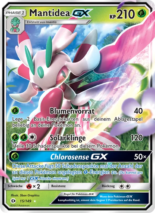 Mantidea GX, Sonne & Mond No. 15