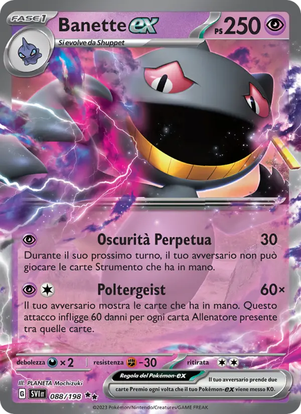 Banette-ex, Scarlatto e Violetto Nº 088