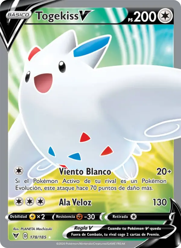 Togekiss V, Voltaje Vívido No. 178