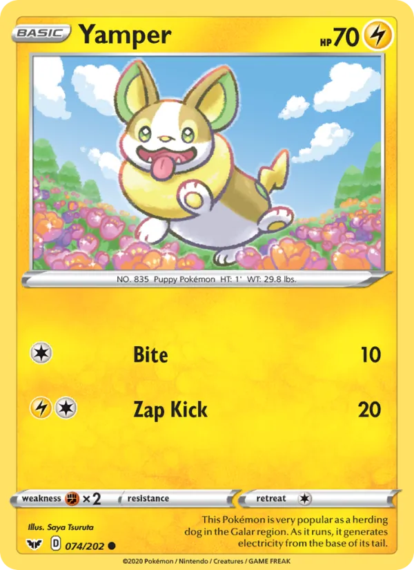 Yamper, Sword & Shield No. 74
